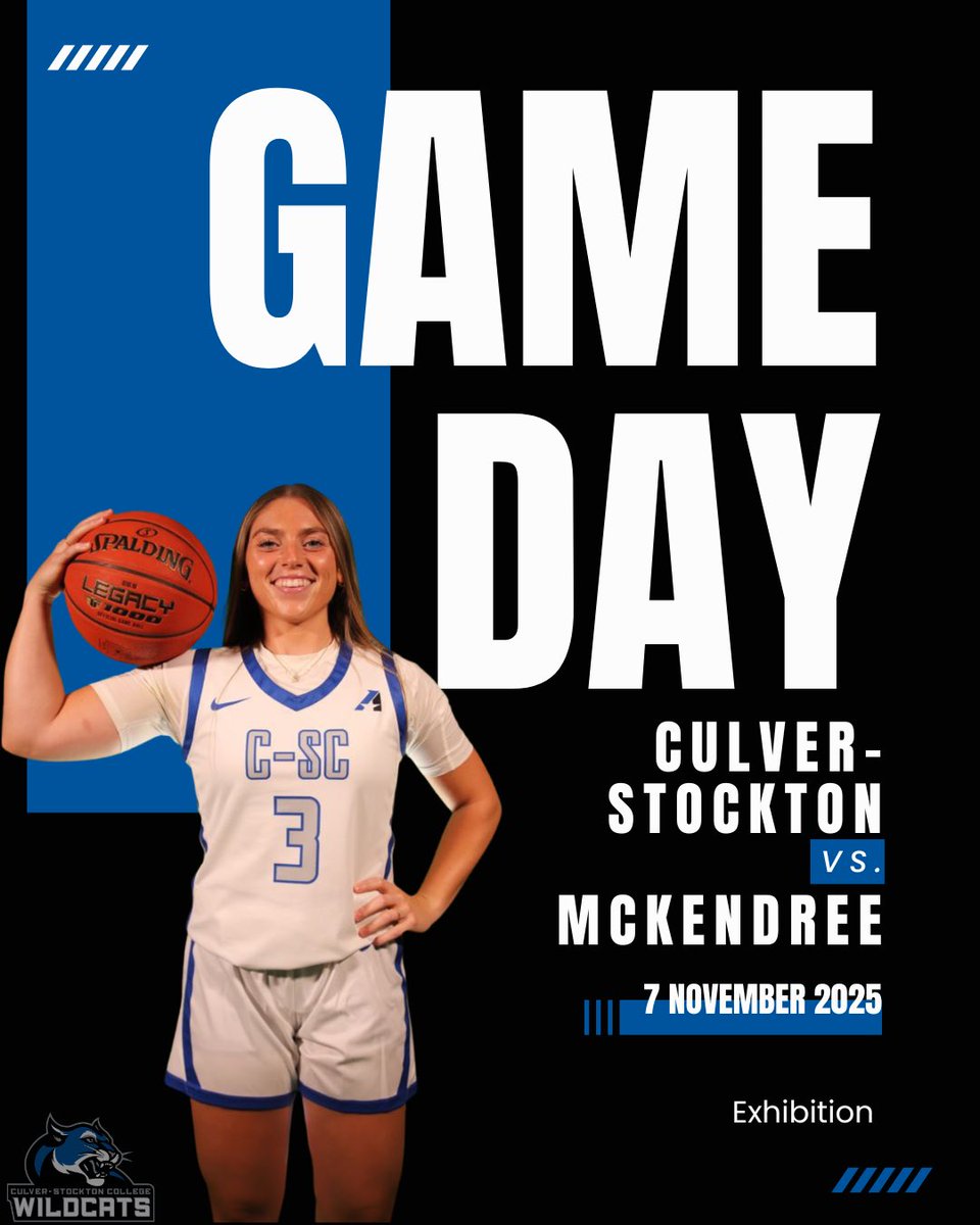 CSCWomensBBall's tweet image. No better day than a Friday Game Day‼️

We are on the road today to NCAA D2 McKendree University!🤩
Tip at 6:00 pm CST❗️

There will not be a live stream tonight as it is an Exhibition Game!
#WEOFEO #cscwbb