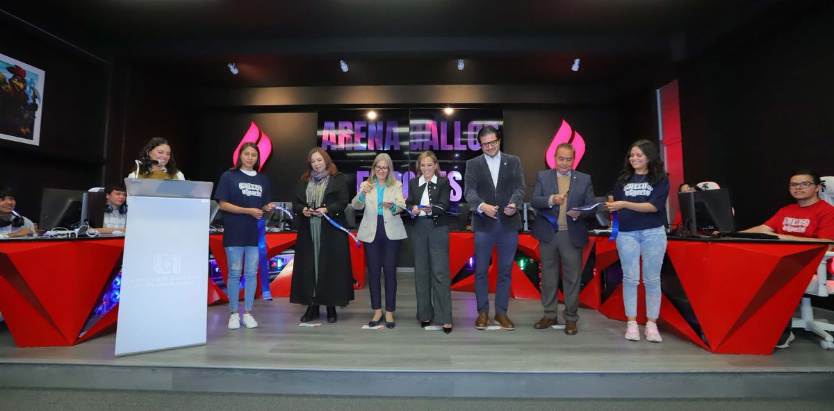 Celebramos la inauguración de la Arena Gallos E-Sports, un espacio innovador dedicado al aprendizaje, la competencia sana y el desarrollo de habilidades digitales. 🎮