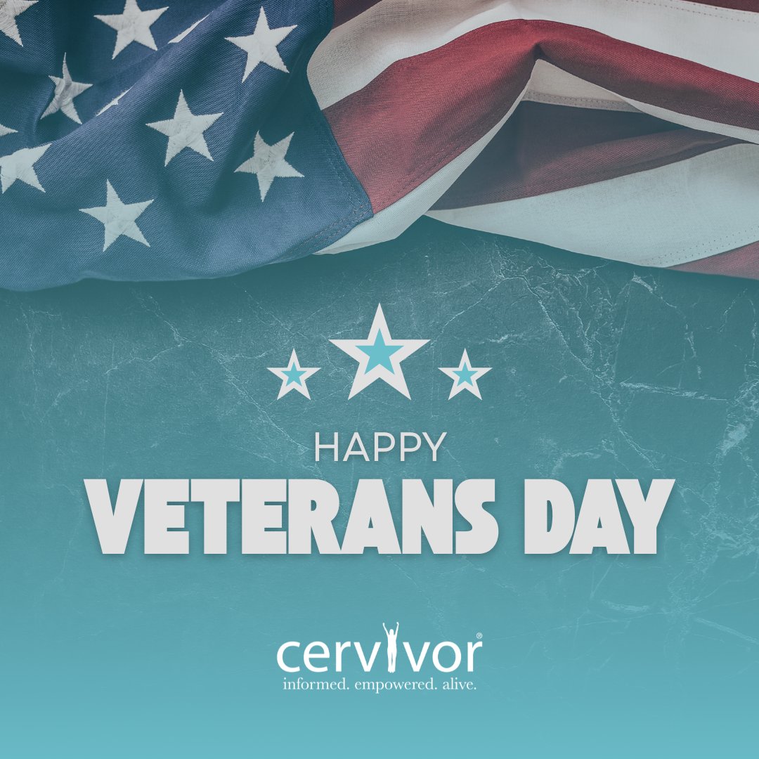 IamCervivor's tweet photo. 🇺🇸 Honoring Veterans — and raising awareness!

🩵 Veterans are 3× more likely to be diagnosed with #cervicalcancer &amp; 19% more likely to have abnormal screenings.

💙 Veterans call your VA primary care team  to schedule your appointment!

#Cervivor #VeteransDay https://t.co/ikFOGYsvAo
