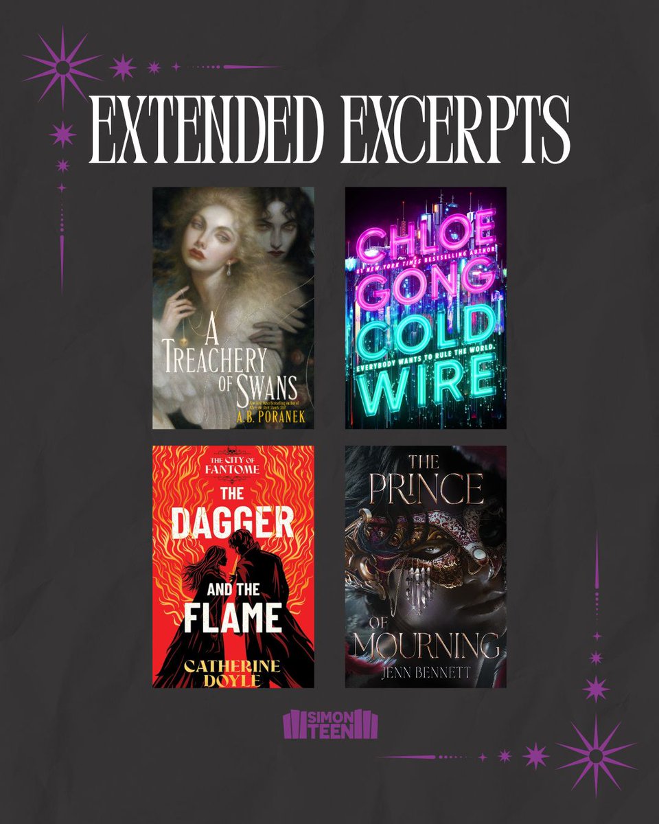 simonteen's tweet image. November is the perfect time to devour a fantasy or dystopian read (in our humble opinions at least). What #FreeRead are you diving into first? Find them all here :) simonteen.com/2025/11/01/eve…
-
#SimonTeen #YABooks
