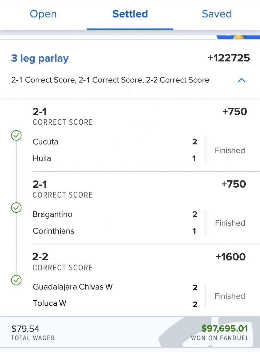 fredprops's tweet image. Even my slips don’t slip 😎 

Call me the odds whisperer !!!!!!

Told y’all I was shooting for 50k upwards 📈 

$74 ♻️ ➡️ $97k 

Who wants the $600 change on it. RT/Like/Comment  and imma send it your way 🤝 

Gm fam #Gambling𝕏 #fanduel