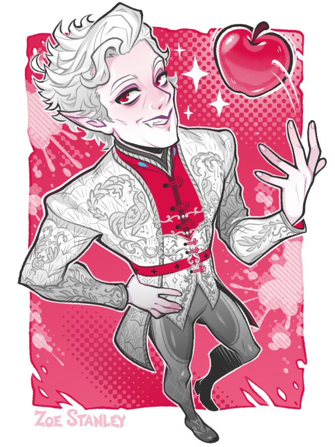 Astarion🩸#BaldursGate3 #BG3
My half of an art trade with <a href="/foxyappleart/">Foxy🍏</a>🍎