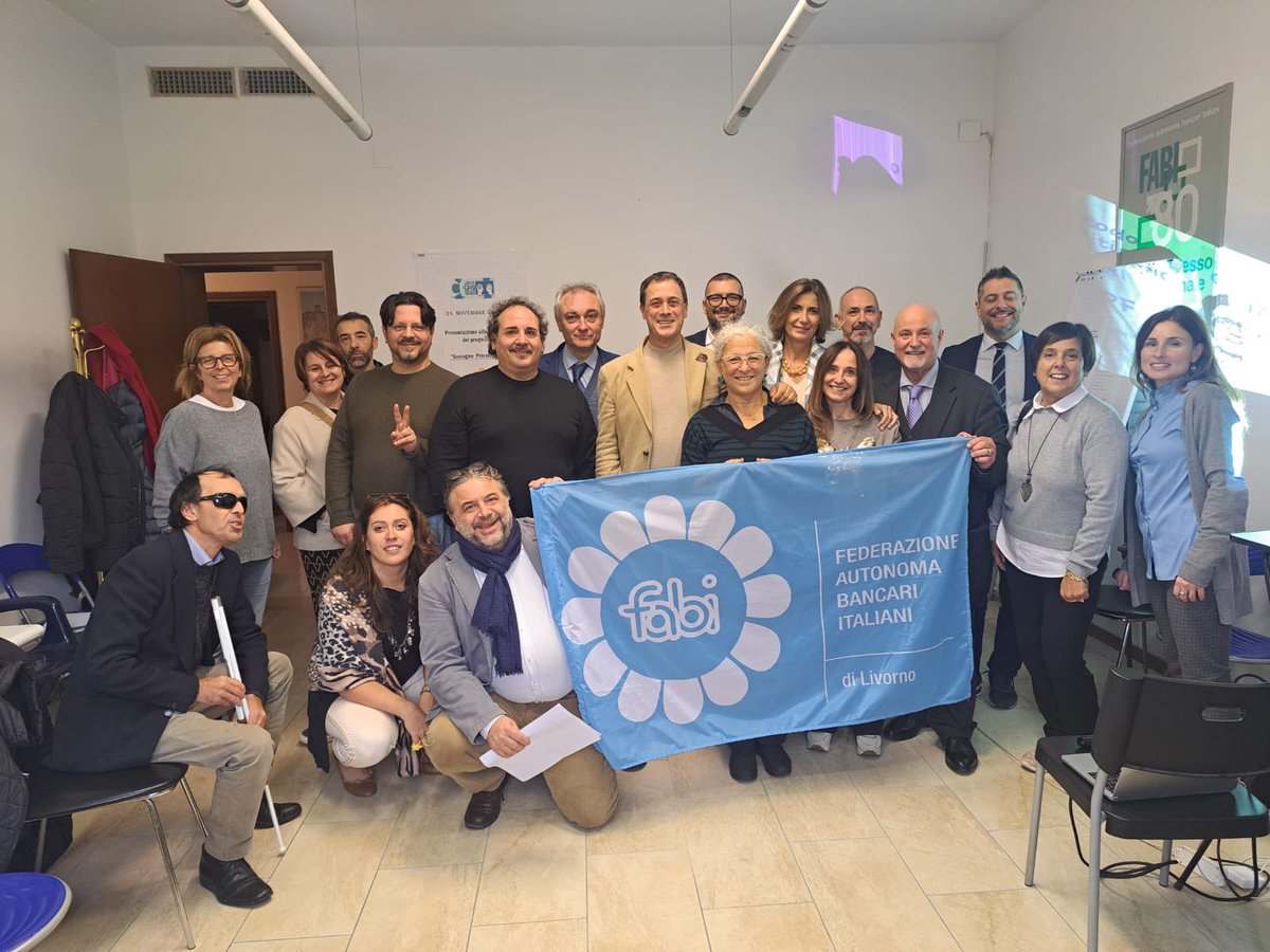 FORMAZIONE, A LIVORNO UN INCONTRO SUL PROSELITISMO
Confronto e condivisione per rafforzare la presenza sindacale sul territorio. Questo il focus dell’incontro di oggi tra dirigenti sindacali, quadri e giovani attivisti organizzato dal dipartimento Fabi

fabi.it/2025/11/07/for…