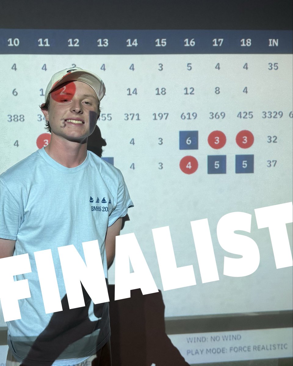 1 Natty ticket punched. Next semis later today. Will see if Charleston can keep it from being an all Greensboro affair… 👀

#golf #fun #always