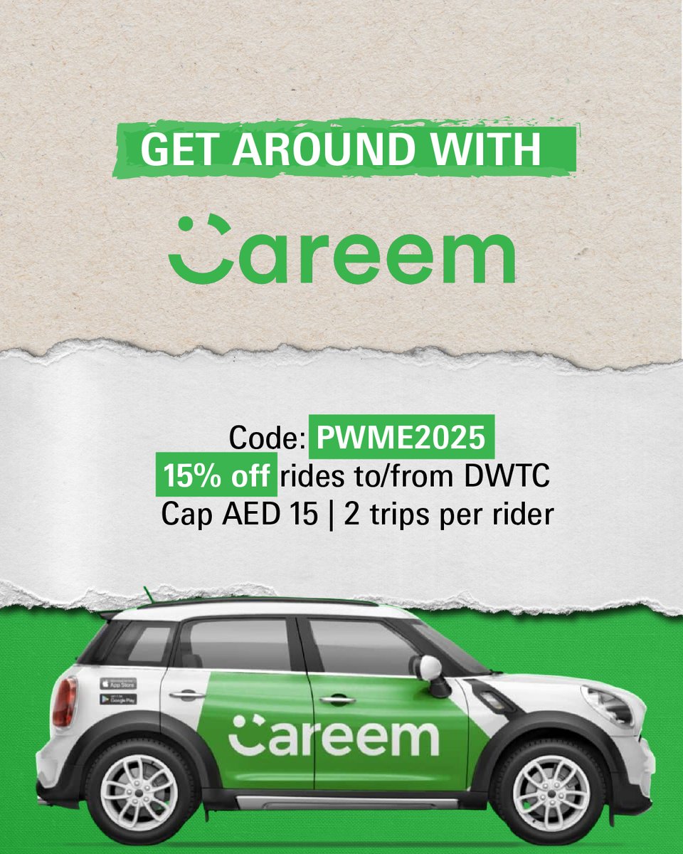 ✈️ Heading to Dubai for Paperworld &amp; Giftslifestyle ME?

Plan smart, meet more!

🏨 HotelMap | 🛫 Emirates | 🚗 Careem

✨ Register to connect, source &amp; grow!

📅 11–13 Nov 2025 | 📍 DWTC
🔗 Register here￼: messefrankfurtme-registration.com/MF_Shop/PWME25…