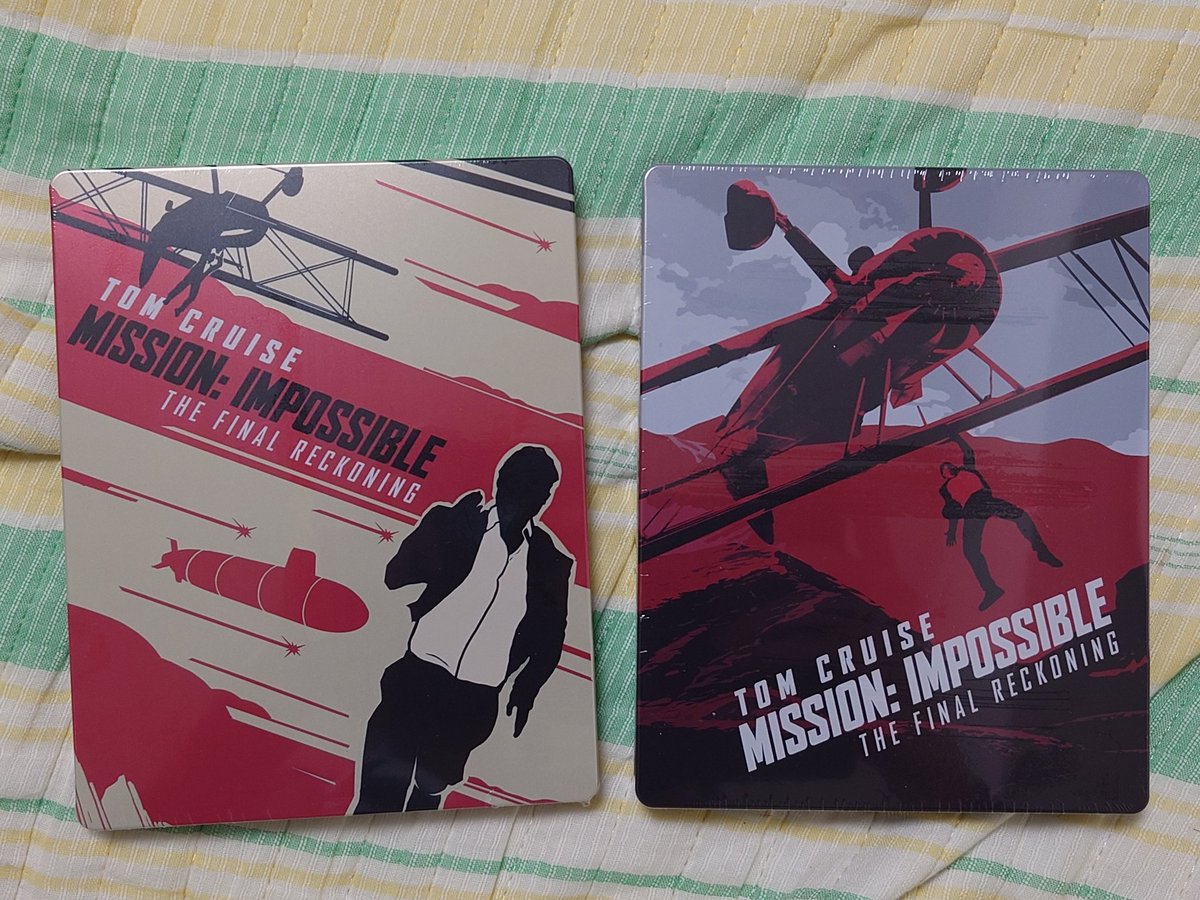 『ミッション：インポッシブル／ファイナル・レコニング』のスチールブック到着！
#スチールブック