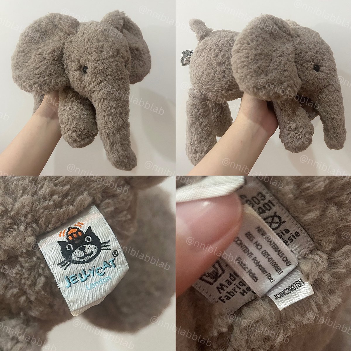 nniblabblab's tweet photo. ส่งต่อ Smudge Elephant ไซส์ M ราคา 500 บาท พร้อมโอนเหลือ 450 ส่งฟรีไปเลยค่า สนใจสอบถามได้นะคะ💕 #jellycatthailand #jellycat #ตลาดนัดjellycat #เจลลี่แคท #ตุ๊กตาjellycat #ตุ๊กตามือ2 #ตุ๊กตามือสอง #ส่งต่อตุ๊กตา https://t.co/XhkWXhMDTB