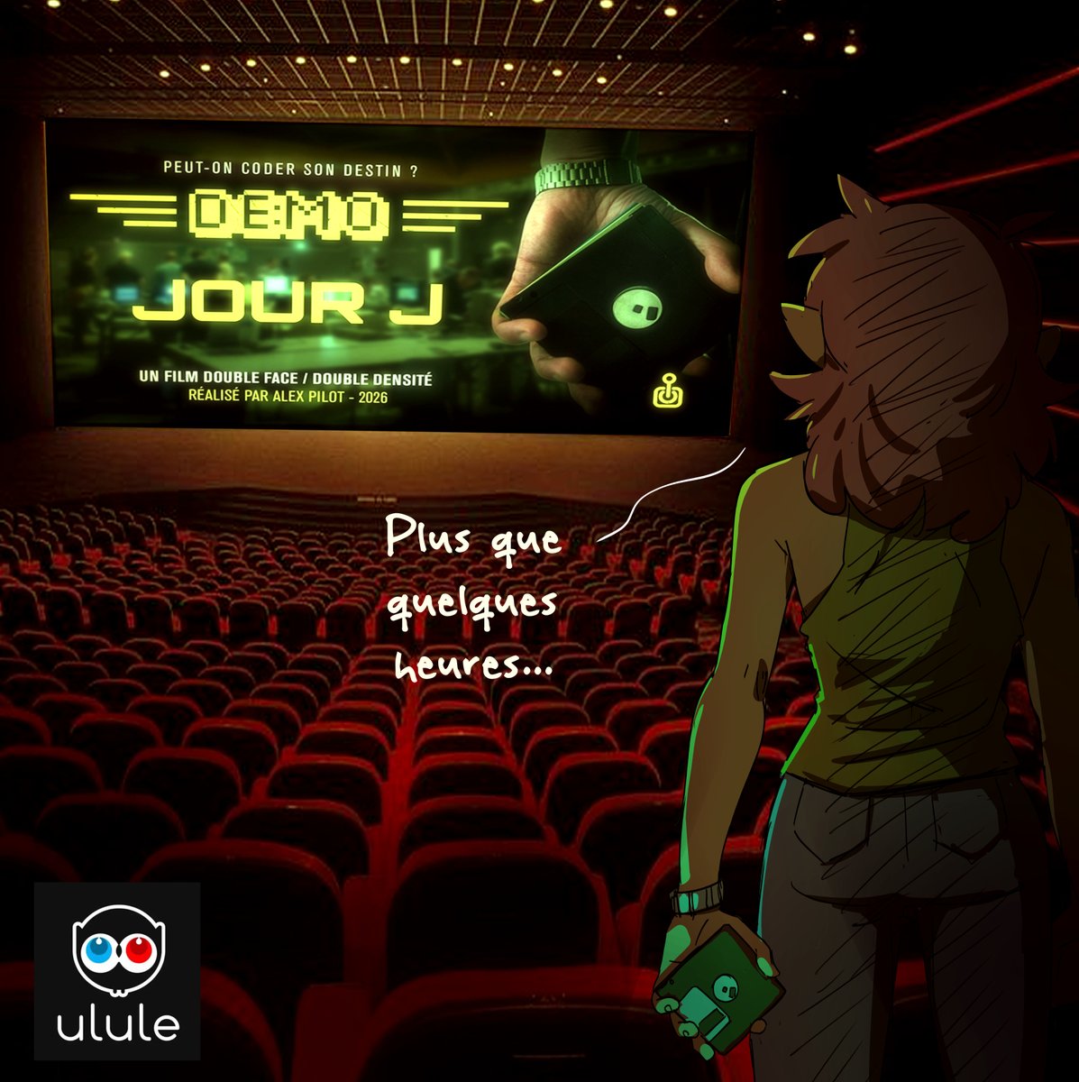 Maliki_officiel's tweet image. Plus que quelques heures pour soutenir le projet fou de long métrage d'Alex Pilot au cinéma. J'ai pas été hypée comme ça depuis l'Amstrad CPC 6128. J'espère que ça va se finir en apothéose ce soir, sur le twitch de Nolife 📽️❤️‍🔥