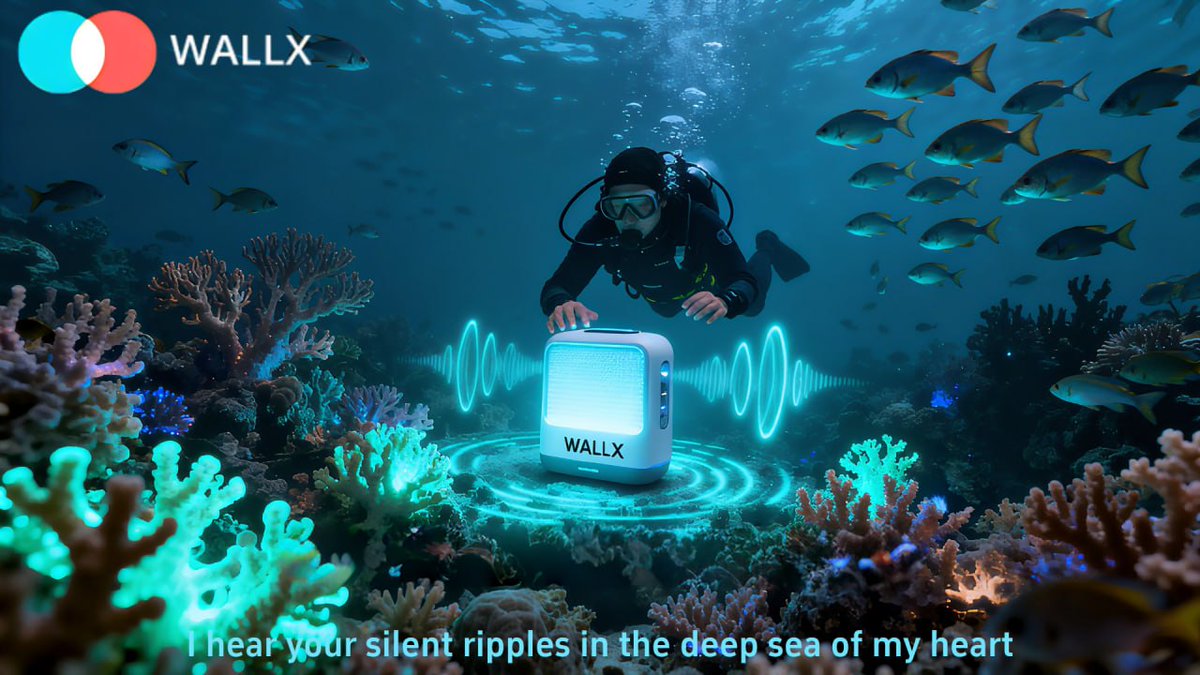 wallxofficial's tweet photo. WALLX dives into the deep blue of your emotions
🌊 Understanding the real waves beneath the silence
🎵 Composing unspoken thoughts into understanding
💙 Your diving companion in the depths of the soul
#WALLX #EmotionalInsight #DeepEmpathy #SoulDiving https://t.co/lcDyN1UFSi