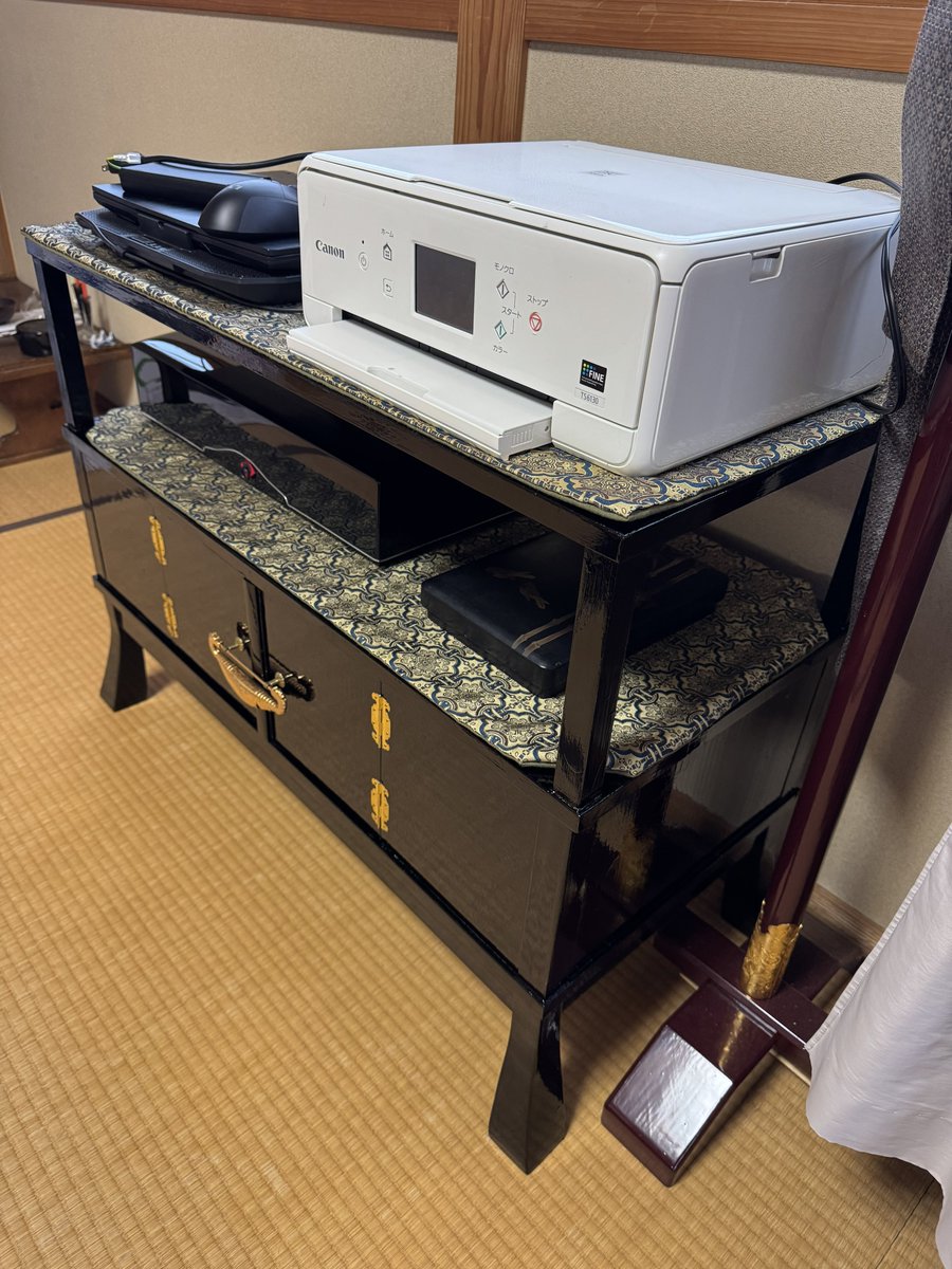 雅な平安調度も我が家じゃ立派な実用品でしてよ