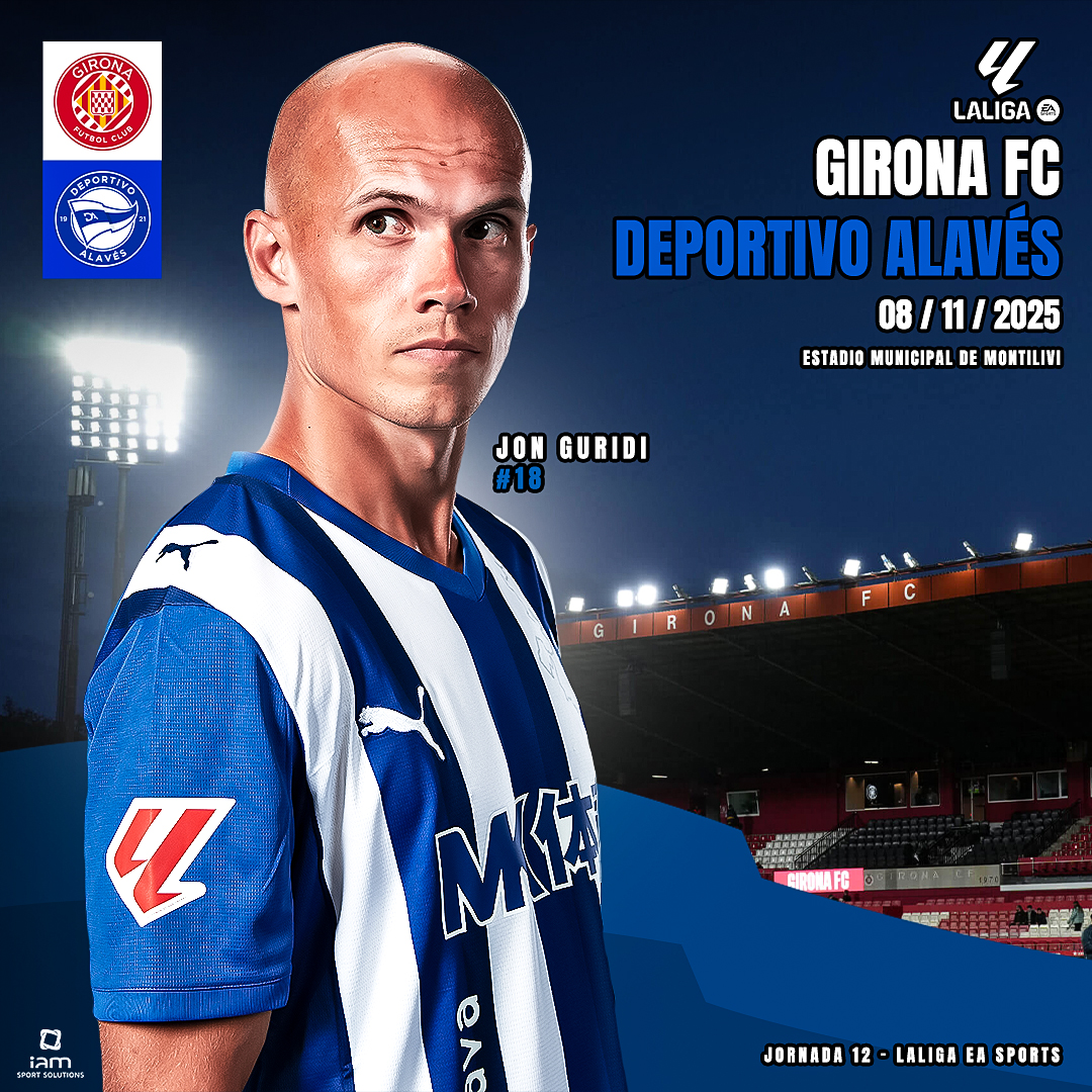 Con todo mañana 💪 <a href="/Alaves/">Deportivo Alavés</a> 🔵⚪ #GironaAlavés #GoazenGlorioso #LALIGAEASPORTS