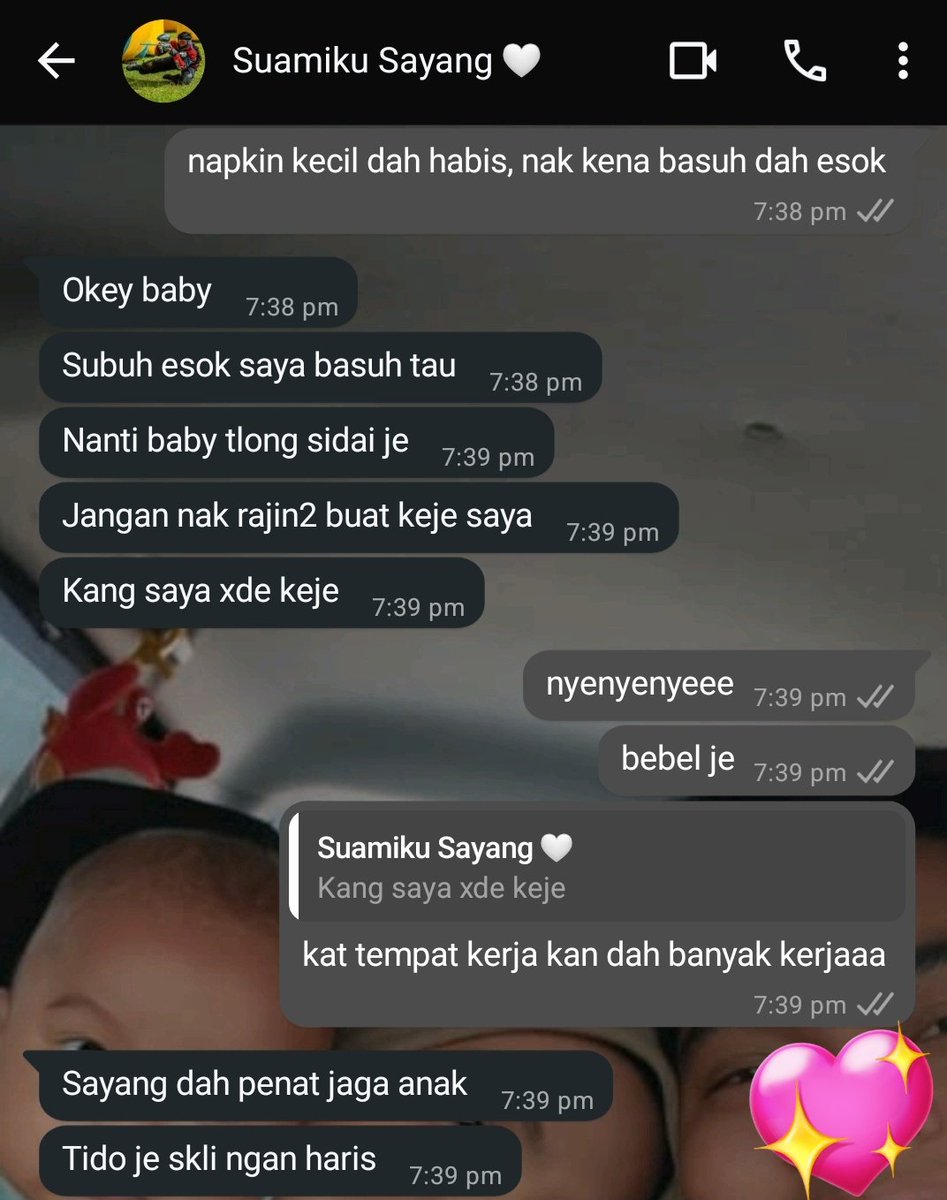 SyarienaNr's tweet photo. syurgakuuu, camni pun boleh buat hati seorang isteri &amp; ibu menangis terharu 🤧

Ya Allah, kurniakanlah kesihatan yang baik &amp; umur yang panjang buat suamiku. Mewahkanlah rezekinya, permudahkanlah segala urusannya. Berkatilah perkahwinan kami hingga ke syurgaMu 🤍 https://t.co/UYeHZCZc5a