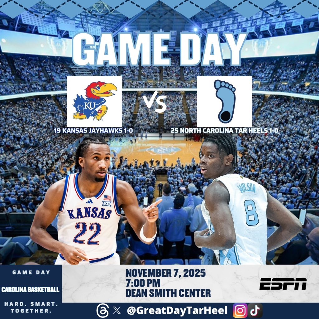 Great Day Tar Heel tweet media