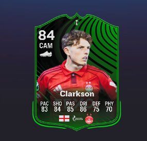 FIFA22_INFO's tweet photo. 🚨 Primetime League Rewards Today

• 🇪🇸 85 Miguel Rodriguez
• 🏴󠁧󠁢󠁥󠁮󠁧󠁿 84 Clarkson
• ✅ 85-89 Upgrade
• ✅ 85-87 Upgrade 
• ✅ x5 Small Upgrades 
• 🧬 Incisive Pass Evolution 
• 🧬 CDM Holding++

Complete this = Qualify for Tournament ✅ https://t.co/GuZ33j8eMF