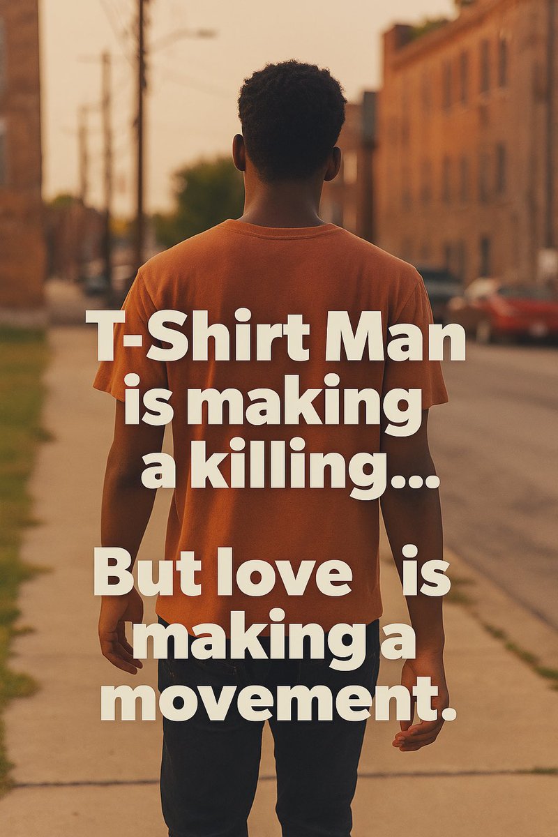 This song is beautiful. 🎶

It tells the truth — raw and soulful.

“T-Shirt Man is making a killing…”

When grief becomes business,
when pain turns into profit —
we lose sight of the sacred worth of every life.

Dr. John M. Perkins reminds us:

“You don’t give people dignity —