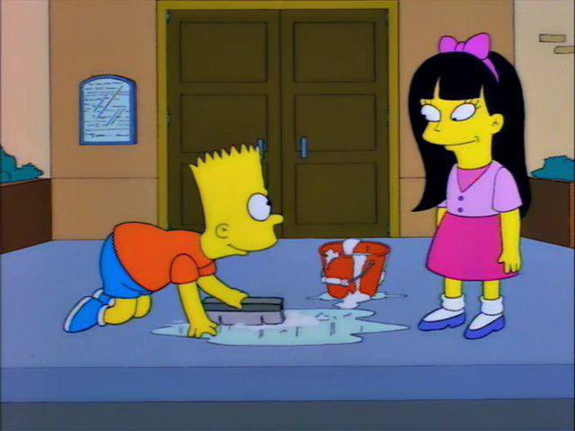 SoySimpsonito's tweet photo. El debate de debates: ¿Quién fue más migajero?

🔁 Bart con Jessica Alegría
❤️ Milhouse con Lisa https://t.co/bxkJMkIbs2