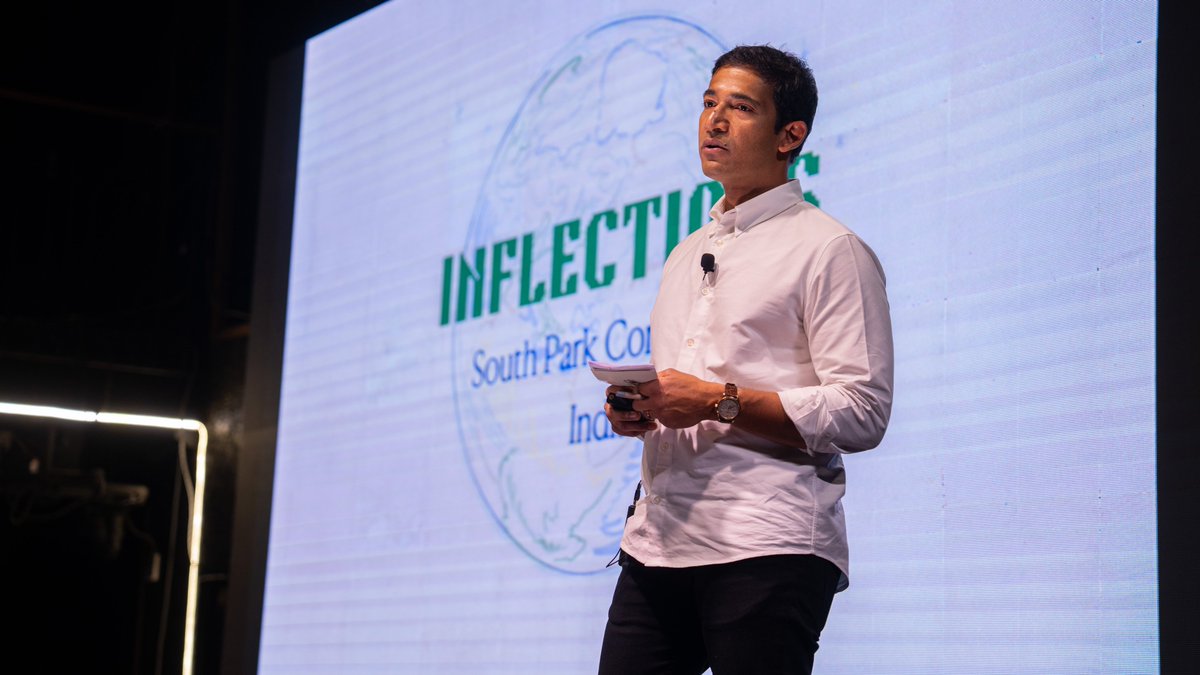 adityaag's tweet image. It’s been just over a year of @southpkcommons in India. 

The defining word has been &quot;inflections&quot;. 

Changes in the ecosystem, shifts in my own perspectives, big wins, and big spikes. 

Thoughts on these, from my keynote at the SPC BLR annual event. 🧵