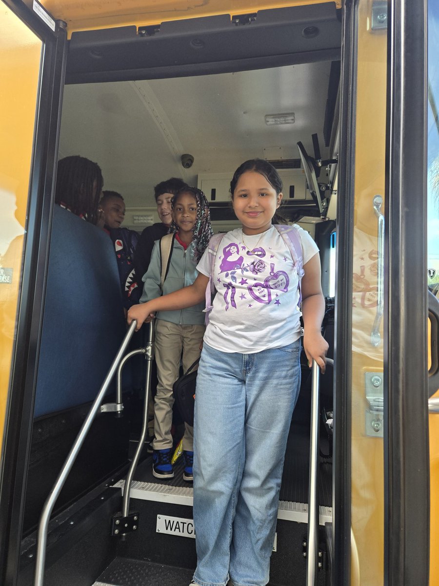 my greatest joy during morning bus duty is watching how much our <a href="/BCPSTransportsU/">Student Transportation and Fleet Services</a> drivers and attendants love our <a href="/RockIslandElem/">Rock Island Elementary School</a> scholars. He makes sure every child steps off his bus with a clean face and a smile EVERY DAY!!❤️ #BusDriversMatter. They make a difference every day.