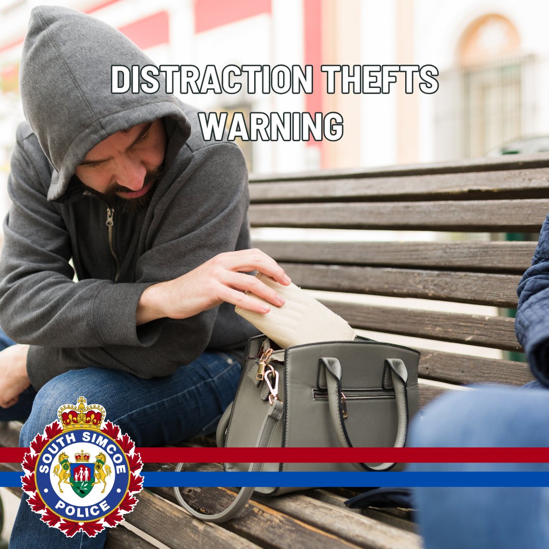 SOUTH SIMCOE POLICE ISSUE WARNING ON DISTRACTION THEFTS
Read media release here: southsimcoepolice.on.ca/media_release/…