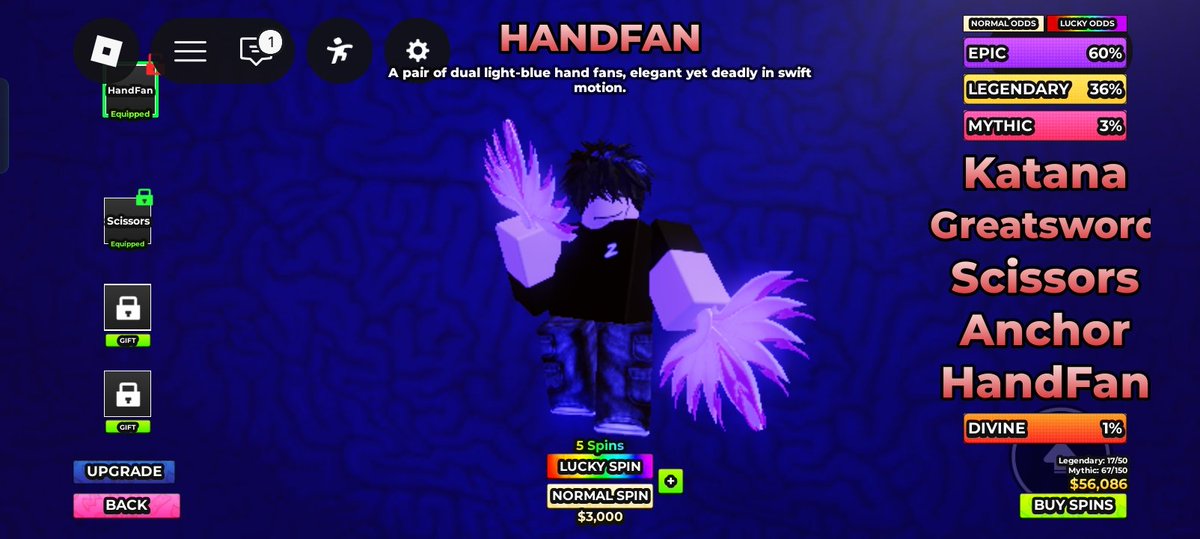 hi ze'teams, 6 atau 8 kali roll langsung dapet senjata terbaru dong di hunty zombie!👀💅
#zelucky12 #roblox #hunty #zombie