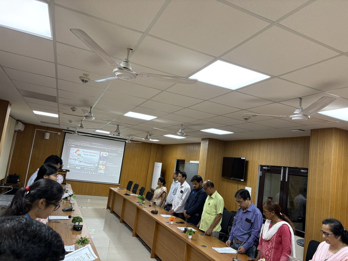 CSB MESSO, RO Guwahati proudly joined the #VandeMataramDiwas celebration, marking 150 glorious years of the iconic song that embodies national unity, patriotism, and the spirit of India’s freedom struggle.
A documentary on the historical significance of Vande Mataram was