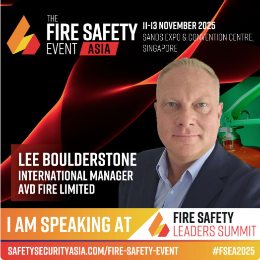 AVDfire's tweet photo. 🔥Our very own Lee Boulderstone presents: Understanding Lithium Battery Function, Failure &amp; Fire Suppression at the Fire Safety Leaders Summit 2025.
🗓 12 Nov | 14:40–15:25 | Fire Safety Leaders Summit Theatre 🔗 https://t.co/r5OlonrJtT
#FSEA2025 #LithiumBatteries #AVDFire https://t.co/XBGKX6NcPI
