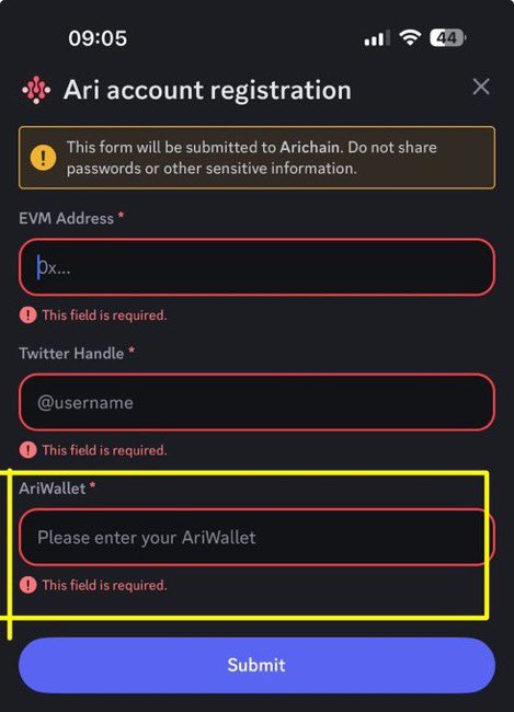 CfcBilli's tweet photo. Grab your Ari Wallet address 

1. Open Ari Wallet App  
2. Tap RECEIVE
3. COPY your wallet address  

PASTE IT NOW on Discord for the Ari Wallet Task!

Simple task
Go to the chat section and type this 

/
Ari account registration 
Tap on it and tap send 
You will see
 Do it now https://t.co/x6YKOcSm4z