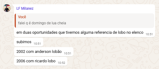 quem nao acredita mais, renda-se ao lobismo