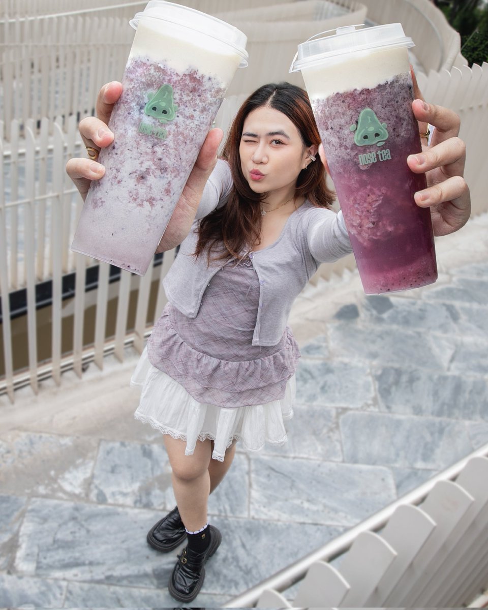 NOSE TEA AGAIN 💜
4 เมนูสุด Exclusive ที่มีเฉพาะสาขา Empire Tower

#NoseTea #RealCheese #HyperLocation #EmpireTower