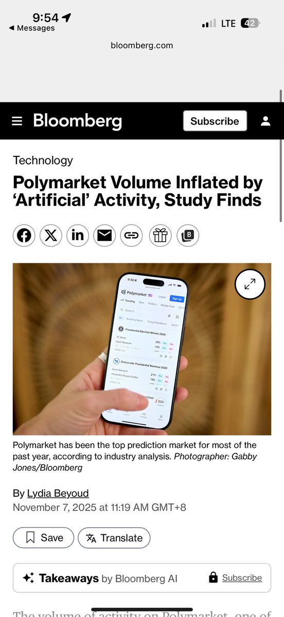 AlexPallNY's tweet image. Yikes 😬 … there has been and only will be one true prediction market
