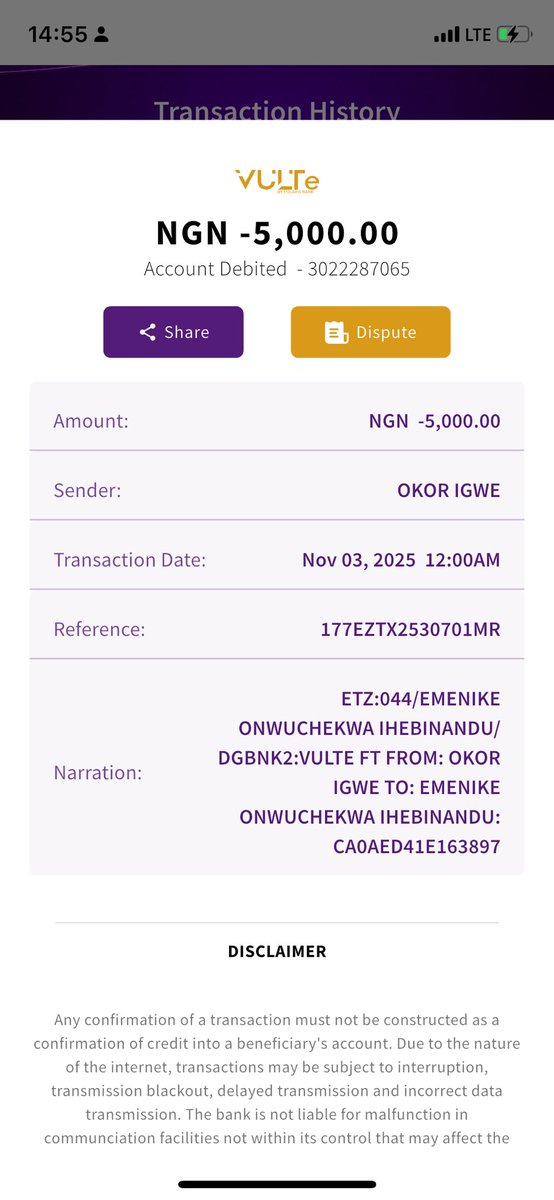 igweokor's tweet photo. @PolarisBankLtd kindly confirm the status of this transaction https://t.co/b5VNSvFYTg