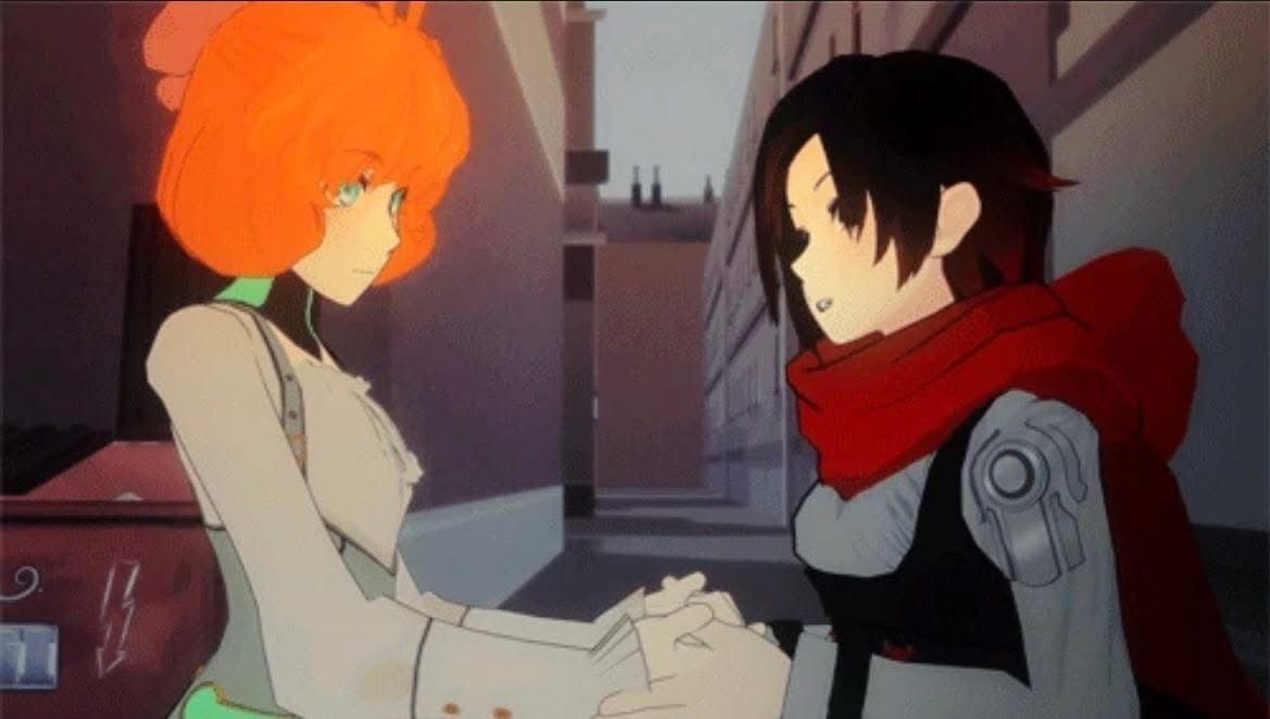 jaYTgameNews's tweet photo. ❤️💚 #RWBY #RubyRose #PennyPolendina https://t.co/4cx1edKjwz