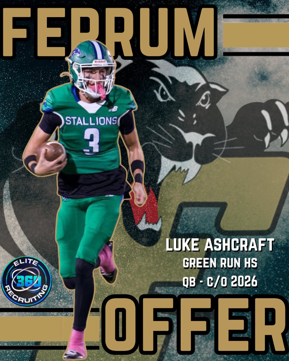 🚨🚨🅾️FFER ALERT!!🚨🚨

CONGRATULATIONS to 2026 Elite 360 prospect <a href="/Luke_Ashcraft_/">Luke Ashcraft</a> on receiving his 2nd offer from Ferrum College!! #beELITE 

elite360recruiting.com