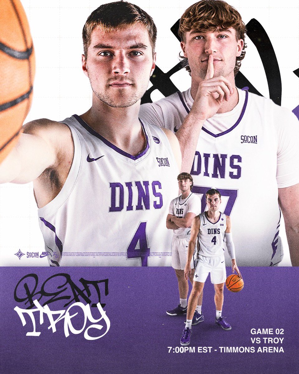 Home Opener Tonight⚔️

🆚Troy 
⌚️7:00PM EST
📺 ESPN+

#AllDIN // #BetterTogether