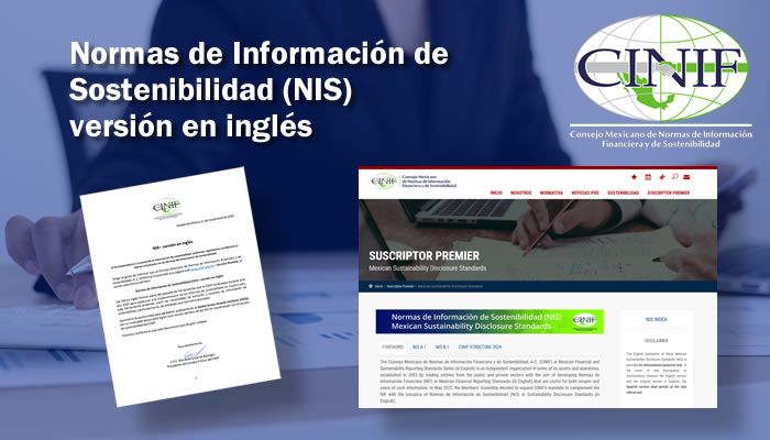 Con el apoyo del Global Green Growth Institute, el #CINIF presenta la versión en inglés de las #NIS. Este lanzamiento forma parte de las herramientas 2025 para fortalecer la preparación de reportes de #Sostenibilidad.
cinif.org.mx/exclusivo_susc…