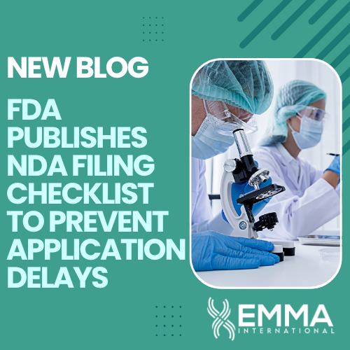 EMMAIntl's tweet image. The FDA’s new NDA filing checklist aims to prevent delays and improve transparency in drug approvals. Learn how this update impacts sponsors and review efficiency: emmainternational.com
#FDAGuidance #Pharma #RegulatoryCompliance