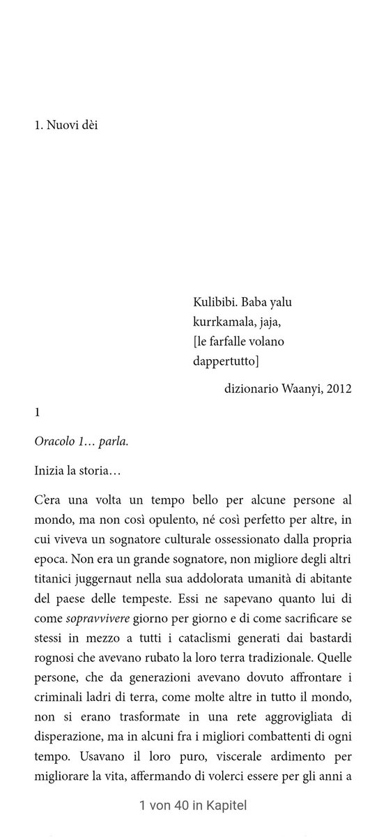 LIBRI IN USCITA. 
Eccovi l'incipit di Meritoria di Alexis Wright (Il Saggiatore).
Trovate la rubrica delle uscite al primo commento.