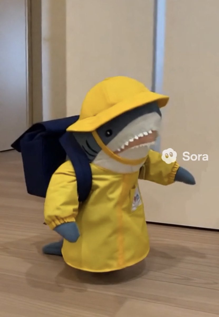 🦈保育園デビューしたサメ🦈

⬇️ぼく、保育園に行くのでパーッチ🦈✨️
youtube.com/shorts/d_1vv6I…

#IKEAのサメ #IKEAshark #blahaj