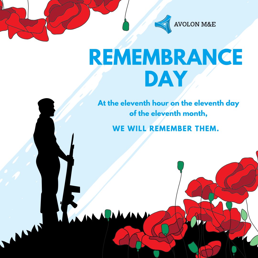 At the eleventh hour on the eleventh day of the eleventh month, we will remember them.

Today we honour those who served to defend our democratic freedoms and way of life.

#WeAreAvolon #RemembranceDay #armedforcescommunitymembers