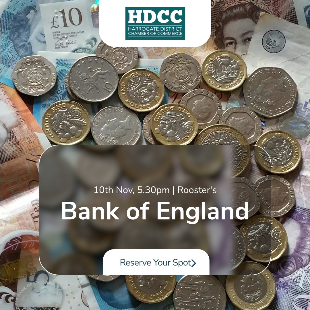 Speaker Spotlight: Paul from the Bank of England. Discussing monetary policy, inflation, and economic stability at the Harrogate Chamber Annual Financial Meeting. A must-attend event for strategic planning: harrogatechamber.co.uk/events #HDCC