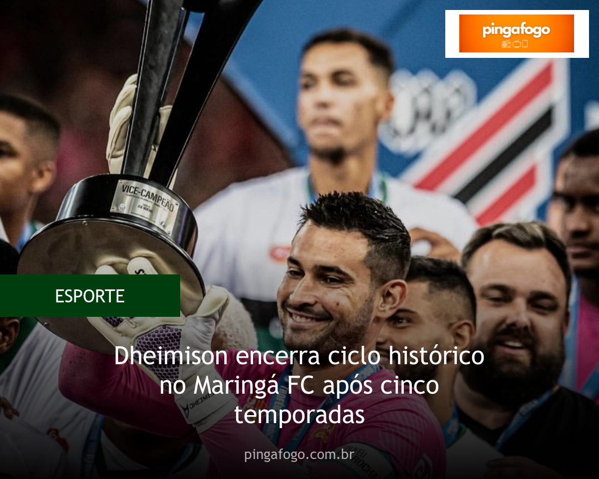 PingaFogoFM's tweet image. FIM DE CICLO HISTÓRICO! 🧤

Dheimison, o atleta que mais vestiu a camisa do Maringá FC (128 jogos), encerrou seu contrato com o clube.

O goleiro se despede após 5 temporadas, 3 vice-campeonatos e o acesso à Série C como capitão.

Matéria: pingafogo.com.br/noticias/6511-…

#MaringáFC…