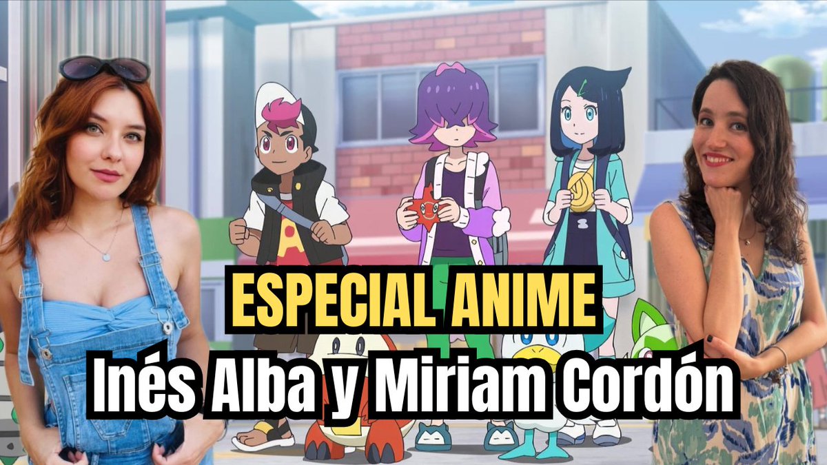 latonicapokemon's tweet photo. 🎙️ESPECIAL ANIME POKÉMON🎙️
Hoy tenemos con nosotros a @InesAlbaH y @miiriiamcordon para hablar de la nueva temporada Pokémon Horizontes. Disfruta de este capítulo junto a dos de las voces más importantes de esta nueva etapa del anime 🔥
https://t.co/RbobuKYmQc https://t.co/wDQNqnkhir
