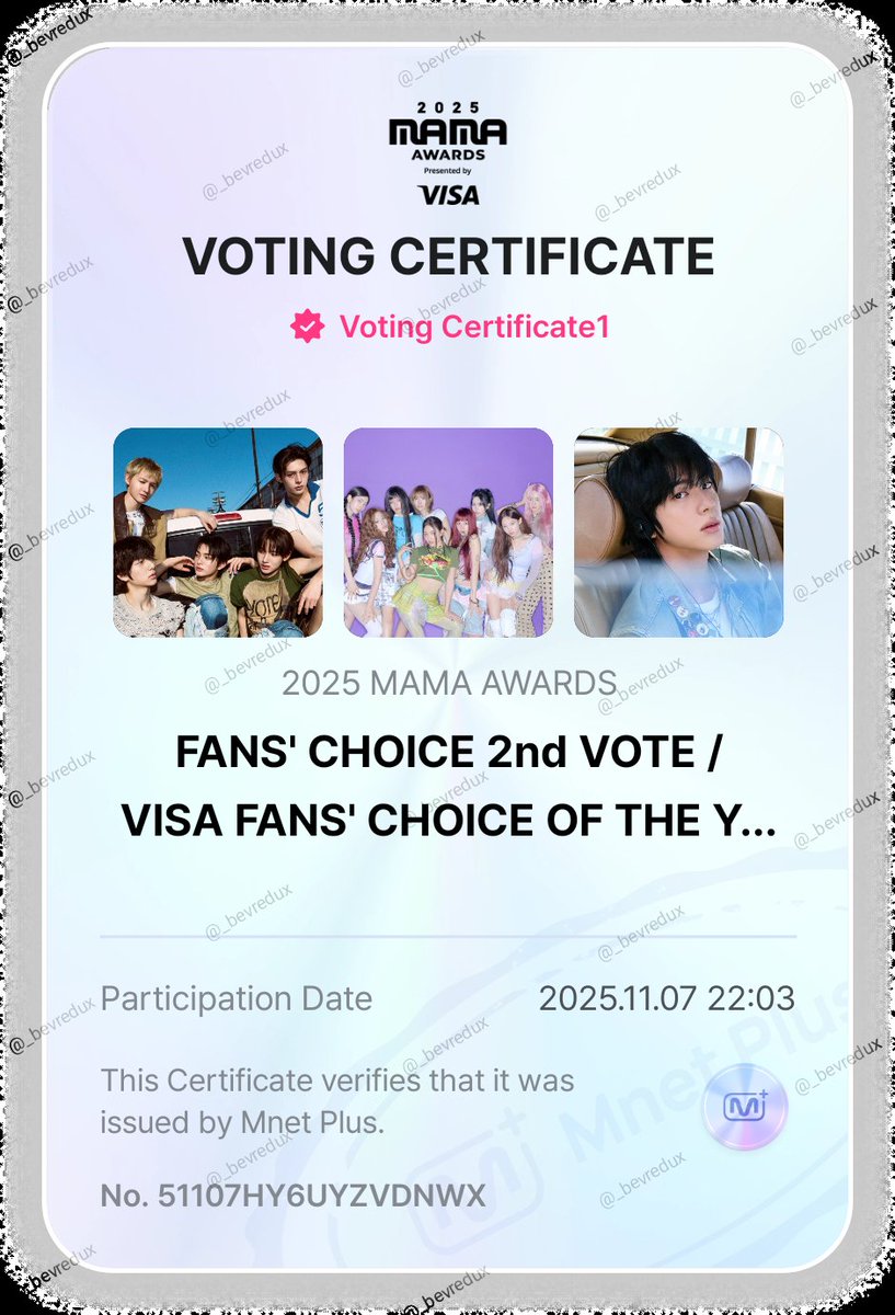 _bevredux's tweet photo. @TFVUnion I vote for #TWICE at #2025MAMAVOTE 

For today! https://t.co/YTdjFWhdp1