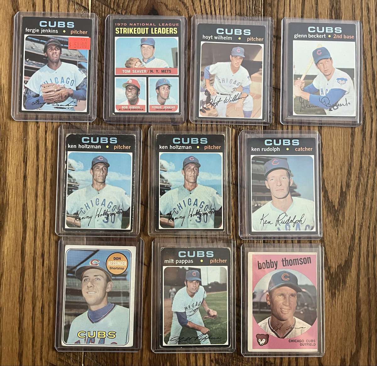 StormStacks's tweet image. Cubs vintage. Fergie $15. All others $2 each… or take the lot for $22 shipped BMWT.

(Free PWE up to 4 cards