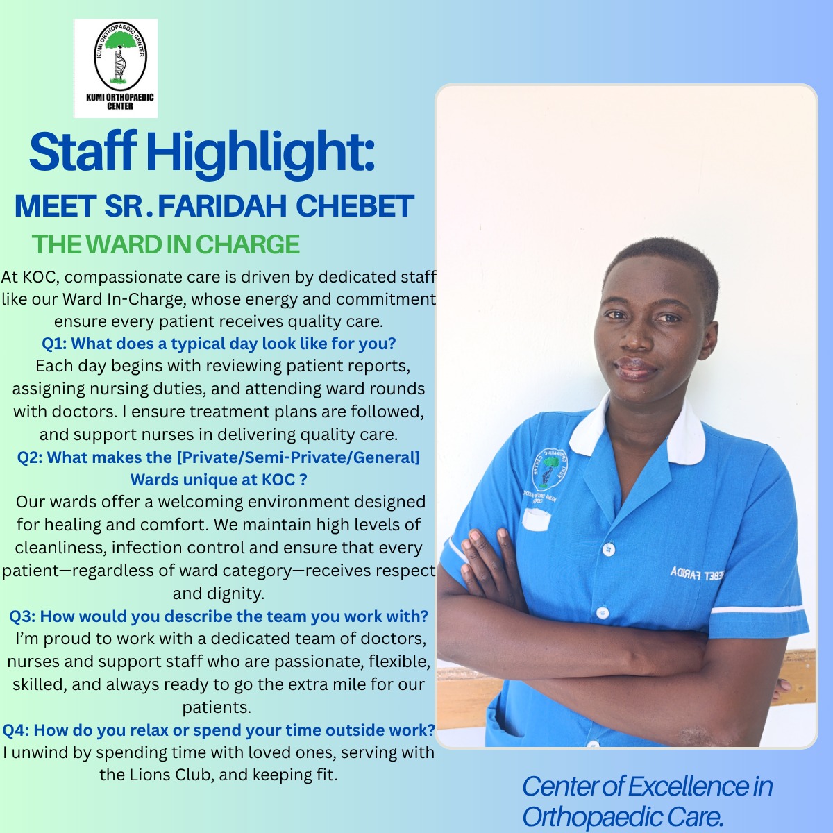 Yes, Sr.Chebet Faridah👌