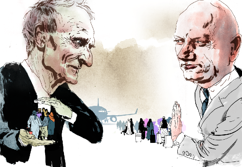 REMIGRATION

Messerschmidts plan om hjemsendelse af muslimske indvandrere, altså remigration, har vakt voldsom debat.

Bertel Haarder advarer mod planen: weekendavisen.dk/opinion/en-ume…

Kasper Støvring hylder den: weekendavisen.dk/opinion/operat…

Læs dem i ugens <a href="/weekendavisen/">Weekendavisen</a> .

#dkpol