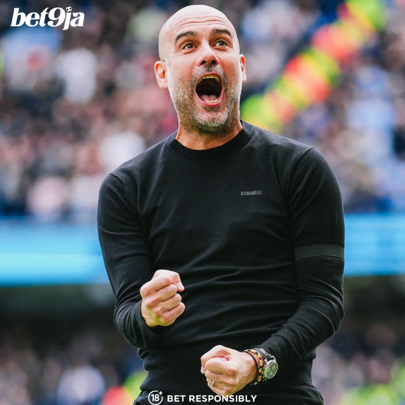 Bet9jaOfficial's tweet photo. Pep hits 1,000 games as a manager on Sunday 👏

Take our Guardiola quiz for a chance to win a ₦5,000 Free Bet 🤑👇