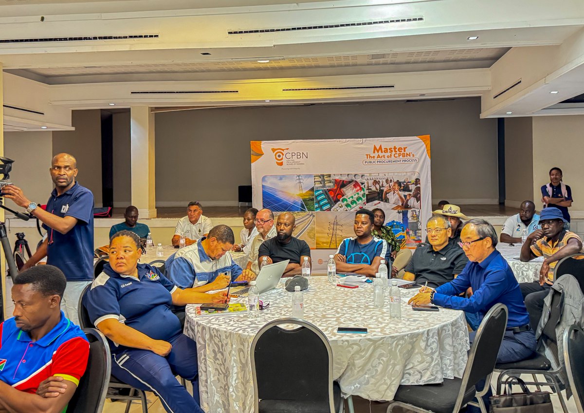 CPBNamibia's tweet image. CPBN Pre-Qualification Outreach Reaches Keetmanshoop!

Local contractors engaged in a successful session on new bidding requirements and processes.

Next stop Otjiwarongo | 17 Nov 2025 | 09:00

#CPBN #PreQualification #CapacityBuilding #ConstructionIndustry