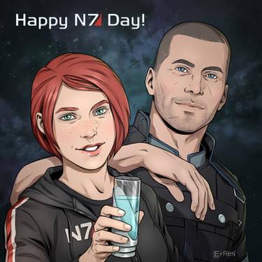 Vipersword's tweet image. N7 DAY!!!!!!
HAPPY N7 DAY TO ALL MASS EFFECT NERDS!!!!!