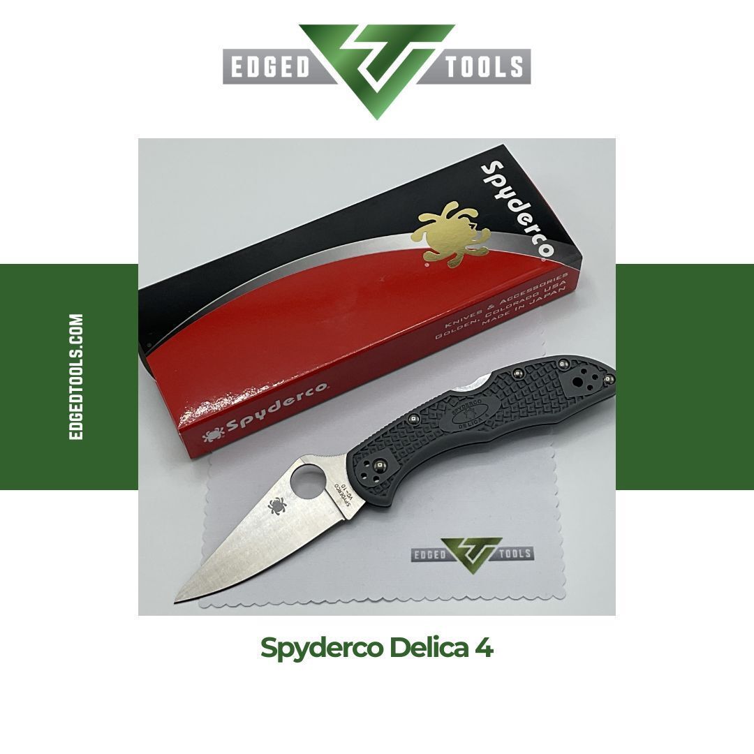 Edged_Tools's tweet image. Spyderco Delica 4 - 2.875&quot; Satin VG10 Blade with Gray FRN Handles 
.
Link in Profile
.
#Spyderco #spydercodelica #spydercodelica4 #edgedtools #bladeholic